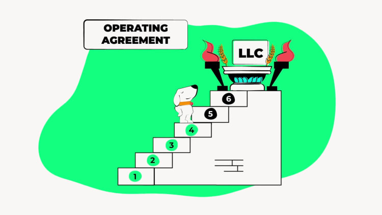 illustration of operating agreement step in forming an llc in arizona